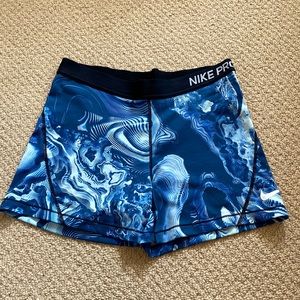 Nike Pro Colorful Spandex Shorts